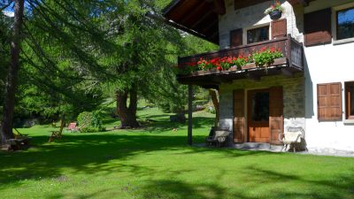 Jardin au Val Ferret, photo 3 – Hôtel Chalet Svizzero, Courmayeur